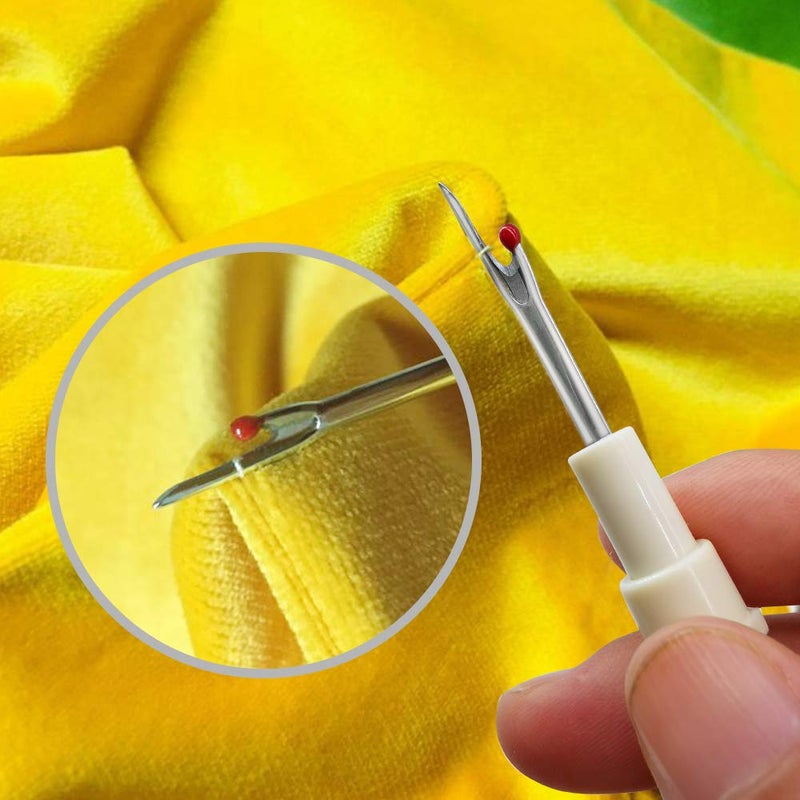 Aipker 2PCS Seam Rippers, Sharp Sewing Seam Thread Remover Stitch Unpicker with Ergonomic Handles for Needle Work Patterns and Sewing Clothes - Image 3